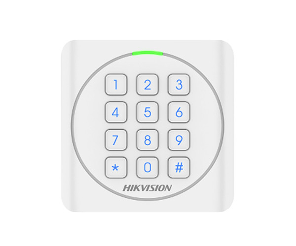 【海康威視ID密碼門禁讀卡器】?？低旽IKVISION數字鍵盤門禁ID讀卡器DS-K1801EK